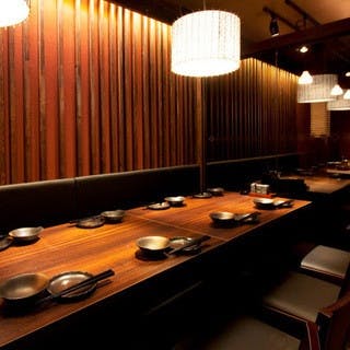 最大18名様対応の完全個室で宴会も安心