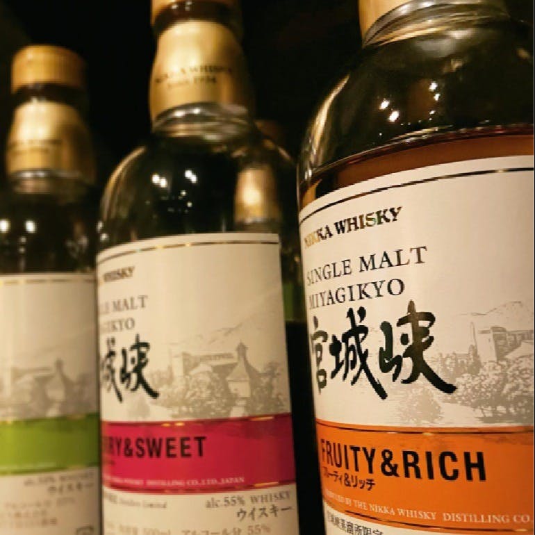 厳選された多彩なドリンクメニュー