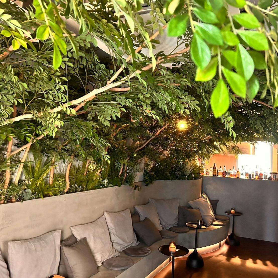 落ち着いた雰囲気の店内