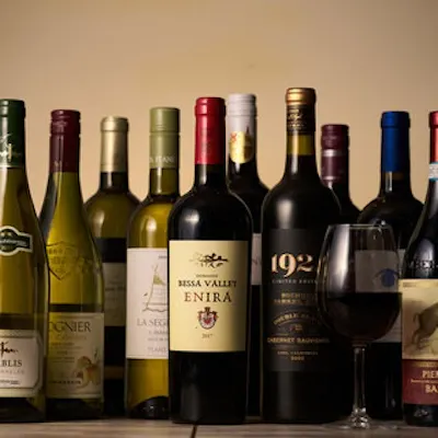 厳選された多彩なワインセレクション
