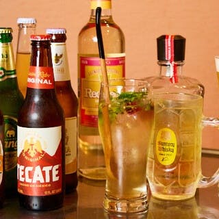 アジア・メキシコのクラフトビールやお酒が豊富