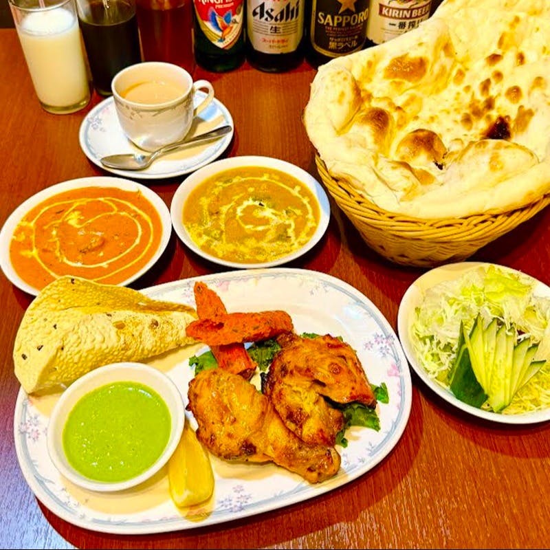 種類豊富な本格インド・ネパール料理！タンドリーやモモも充実