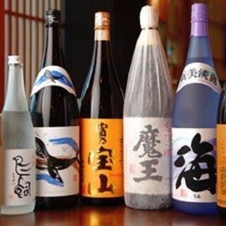 豊富な本格焼酎と多彩なドリンク