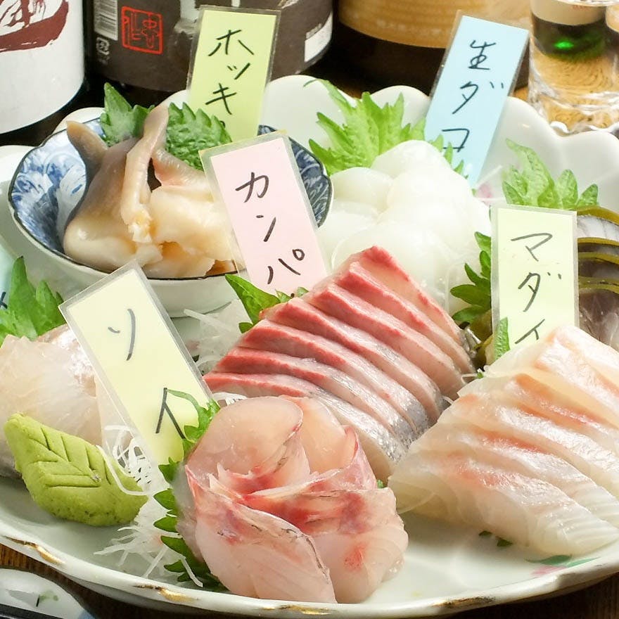 豊富な海鮮メニュー