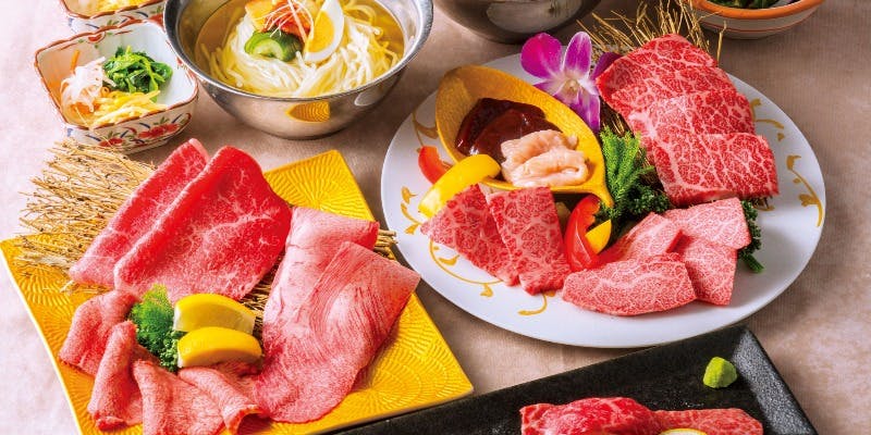 和牛焼肉コース　花