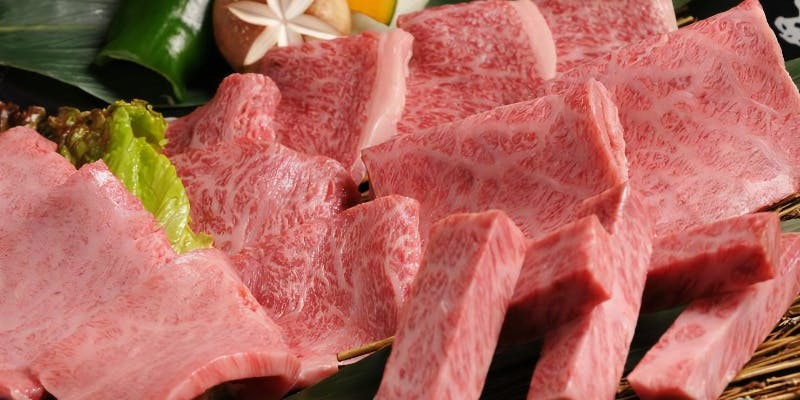 当店の肉匠が厳選した「特選ブランド牛焼肉プラン」 全11品＋飲み放題