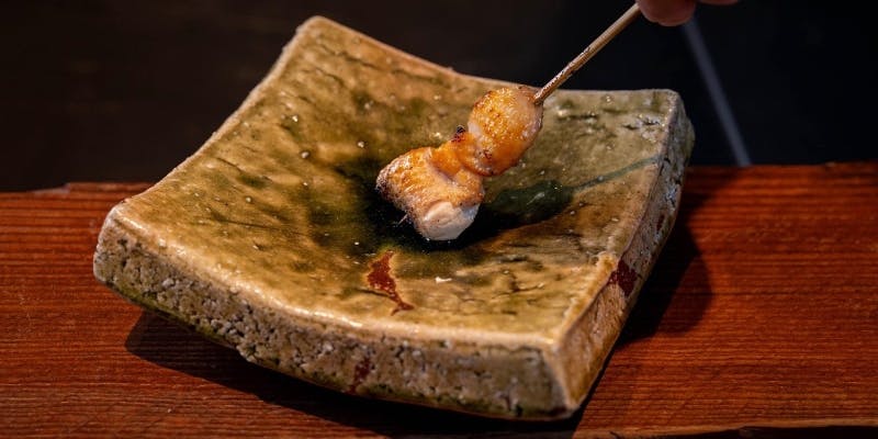【京美白どり特選串コース】特選串10串と野菜串2串を堪能できる充実コース