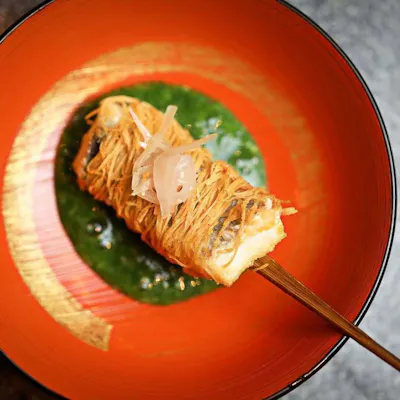 五感で味わう芸術串揚げ
