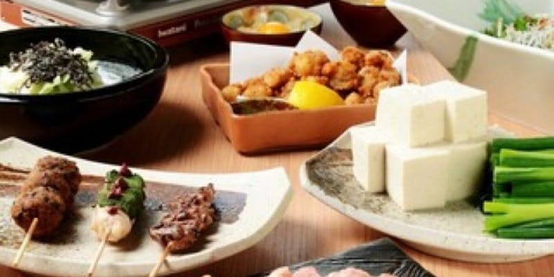 【前日までに要予約】「冬季」名物「特上せせり鍋赤と焼き鳥」コース （2時間飲み放題つき・LO.30分前）