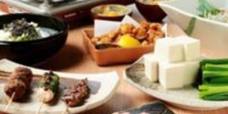 【前日までに要予約】「冬季」名物「特上せせり鍋赤と焼き鳥」コース （2時間飲み放題つき・LO.30分前）