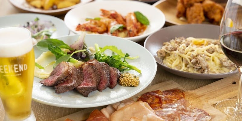 【一休限定プラン】シェフの気まぐれパスタと黒毛和牛のステーキ全8品＋2時間飲み放題付き