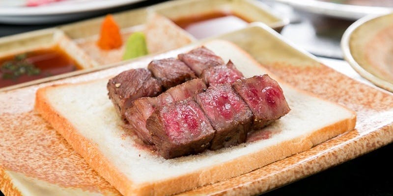 ランチ宮崎牛【3種】食べ比べコース＋特上プラン