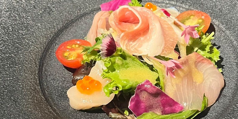 創作フレンチコース【リュクス】＋黒毛和牛イチボのステーキ、バスクチーズケーキまで全8品