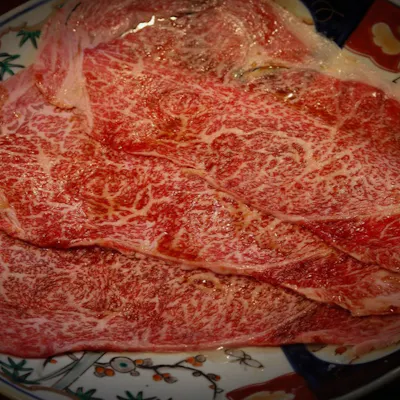 網いっぱい、赤字覚悟の焼きしゃぶ