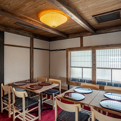 昭和初期のお茶屋を再現した、ぬくもりあふれる空間