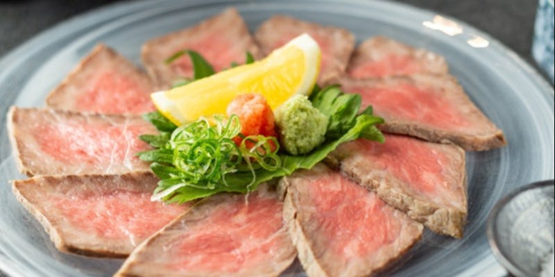 【京鴨とローストビーフのコース】鴨肉も牛肉も食べたい方にオススメ！