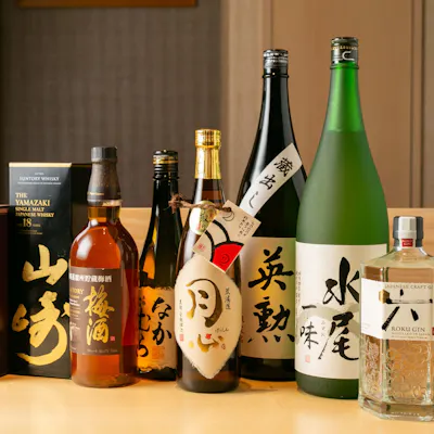 全国から仕入れた珍しい銘柄や希少な品を取り揃えています