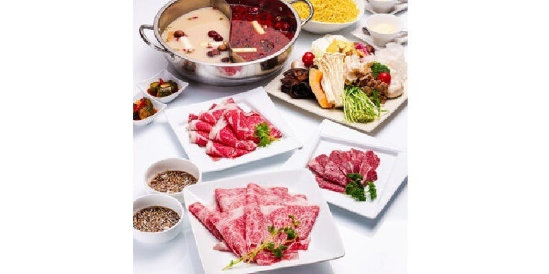 【和牛コース】日本の小肥羊でしか味わえない和牛コース