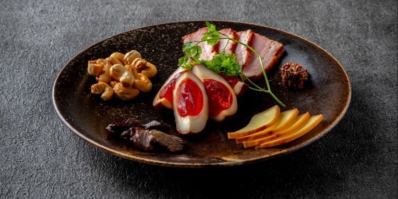 【至福】燻製とつくね5種の鴨せいろ仕立て全14品コース＋120分飲み放題付き（土日祝限定）