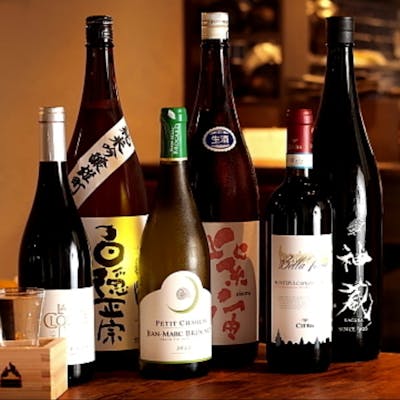 京都の地酒とワインで