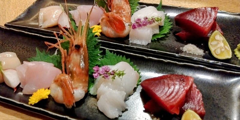 【飲み放題込み5500円宴会コース】特大ホッケが堪能できる宴会プラン！※3名様以上から