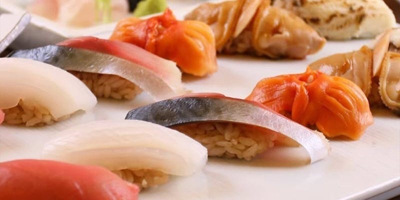 【有頂天】最高峰！名物煮穴子や天然真鯛、江戸前鮨十種のフルコース全20品＋プレミアム飲み放題