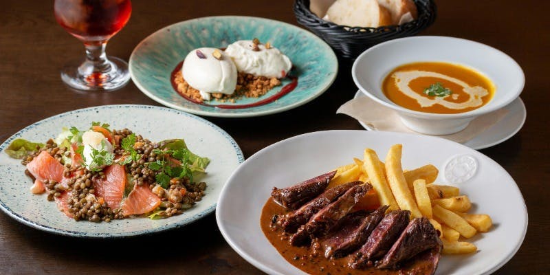 【土日祝限定】＆Ovoのスペシャルランチコース　5品