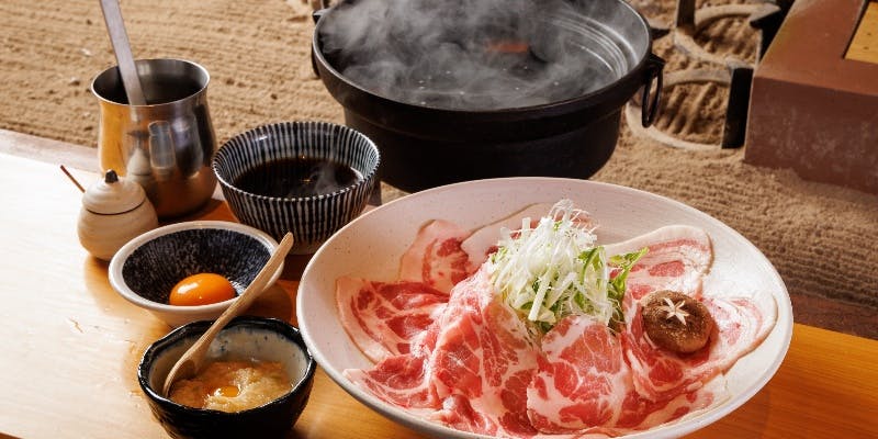 豚しゃぶしゃぶ～刺身、とんかつ、さつま揚げも付いた満足コース～