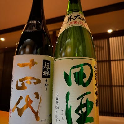 お料理に合わせたお酒をご用意しております。