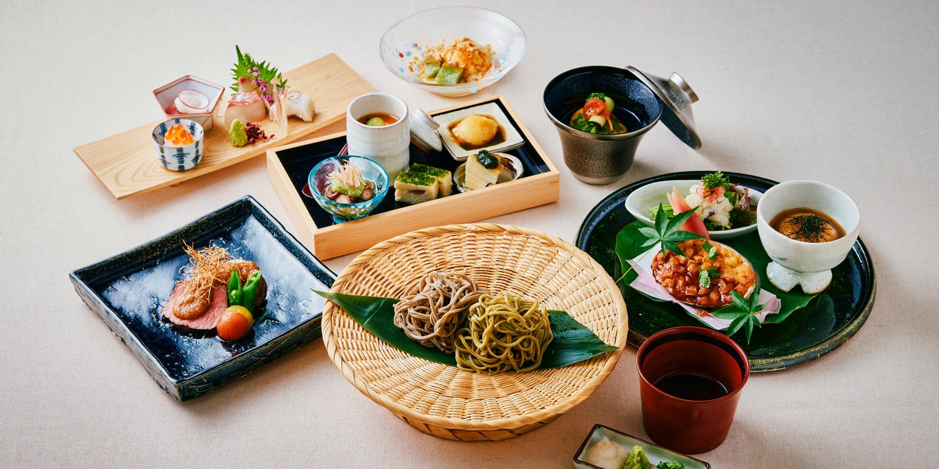 モダンそば割烹「Oh-SOBAR」 【蕎麦会席】旬の食材を使った天麩羅