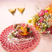 メッセージプレート&ドリンク