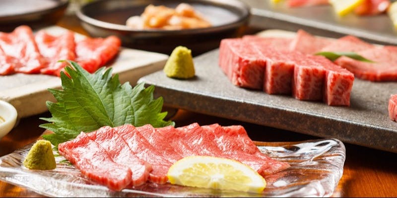 【厳選和牛の至福】 牛刺し、牛握りコース全13品