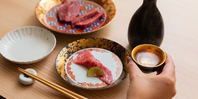 【宮崎牛特別飲み放題コース】ステーキに上バラや上質なロース、和牛ホルモンなど全13品（日～木曜日限定）