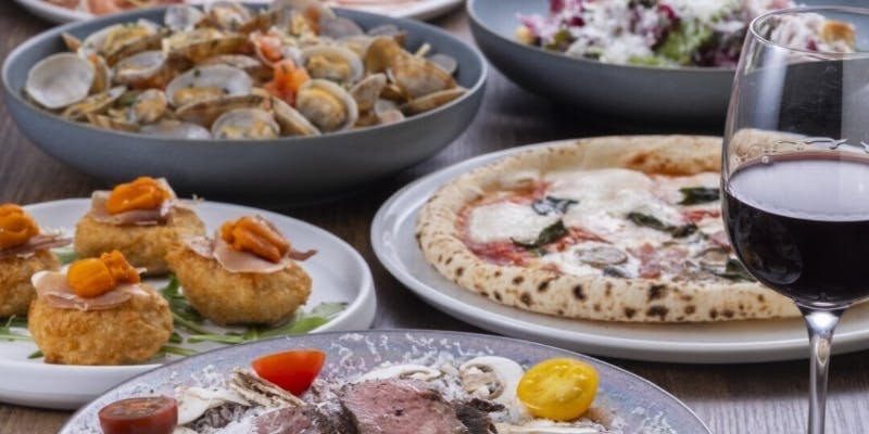 フルッティ ディ マーレコース 2時間飲み放題付き