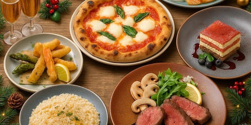 【クリスマス限定】ナターレコース～乾杯スパークリングワイン付き～