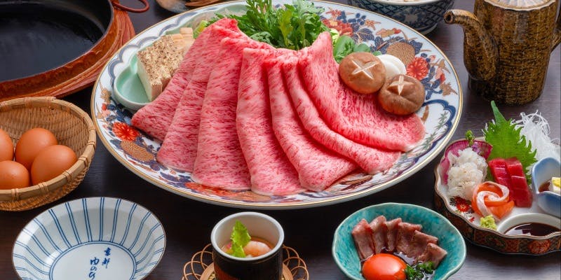 京風すきやき　梅コース