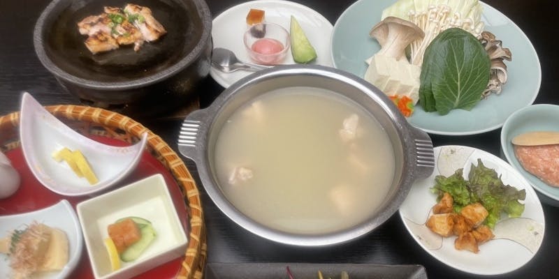 10/1～　水炊き会席「博多」　11,200円