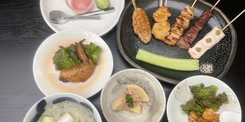 10/1～　焼き物会席「山笠」　7,600円