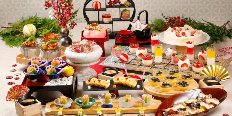 【1/1（木・祝）～4（日）開催】新春グレードアップランチブッフェ