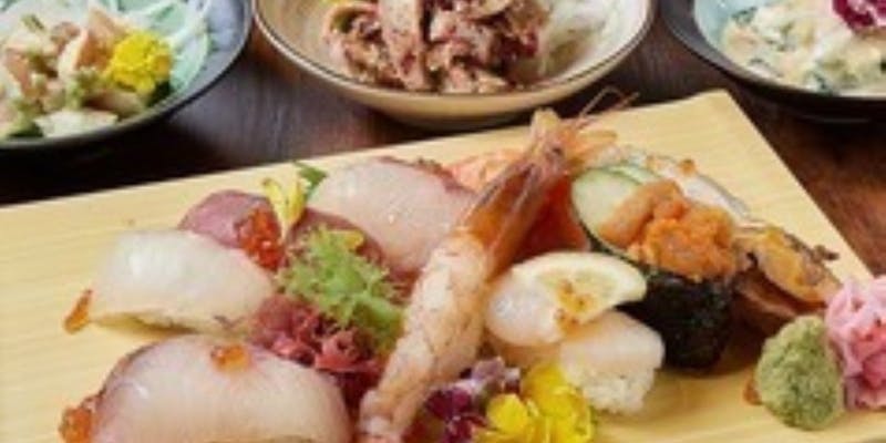 鶏と魚のいいとこどり 食べ放題コース 全140品対象 焼鳥・寿司・餃子など＋飲み放題＋食べ放題3時間制