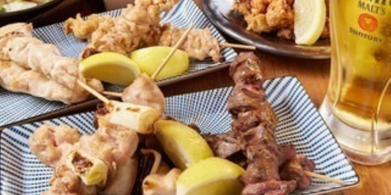 鶏と魚のいいとこどり 食べ放題コース 全117品対象 焼鳥など＋飲み放題＋食べ放題3時間制