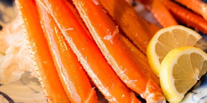 【全72品対象】たらば蟹・本ずわい蟹・紅ずわい蟹食べ放題コース