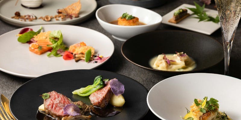 【DINNER】レコンパンスコース【お肉とお魚のWメイン・パティシエオリジナルスイーツ】（10/1～12/14）