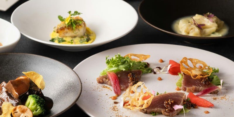 【DINNER】プリフィックスコース【選べるメイン・パティシエ特製スイーツ】（10/1～12/14）