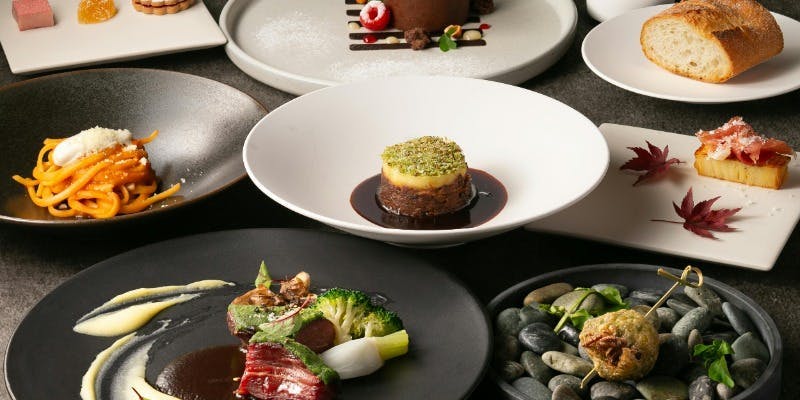 【DINNER】プリフィックスコース＋パティシエ特製スイーツ【選べるメイン】（1/10～2/28）