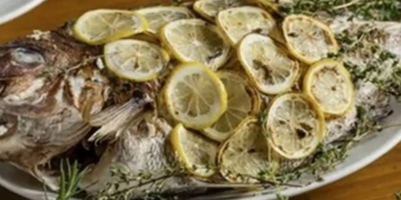 【厳選鮮魚コース】前菜10種盛り合わせ、厳選鮮魚など全6品＋2時間飲み放題