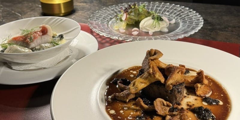 【ランチコース】丁寧な仕込みと繊細な技を施した伝統的かつ独創的な全6品のコース