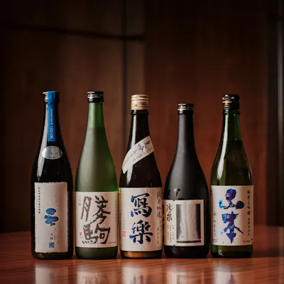 充実した日本酒、焼酎、ワインのラインアップ