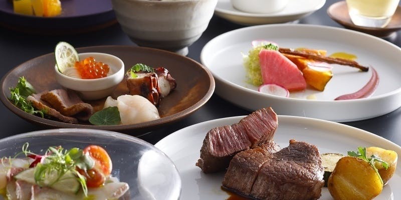 和洋食コース【11,000円】 メイン料理は国産黒毛和牛サーロインステーキ