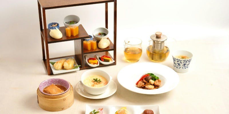 季節のチャイニーズアフタヌーンティー